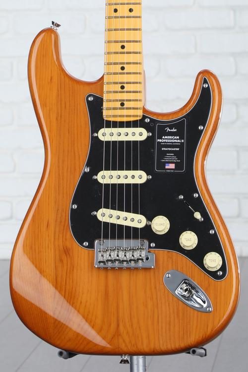 Zoológico de noche de ultramar Culpa Fender American Professional II Stratocaster - Roasted Pine with Maple  Fingerboard | Sweetwater