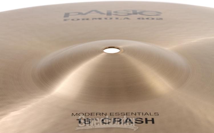 Paiste 18 inch Formula 602 Modern Essentials Crash Cymbal
