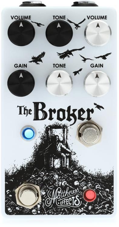 Matthews Effects The Broker Dual Overdrive Pedal | Sweetwater
