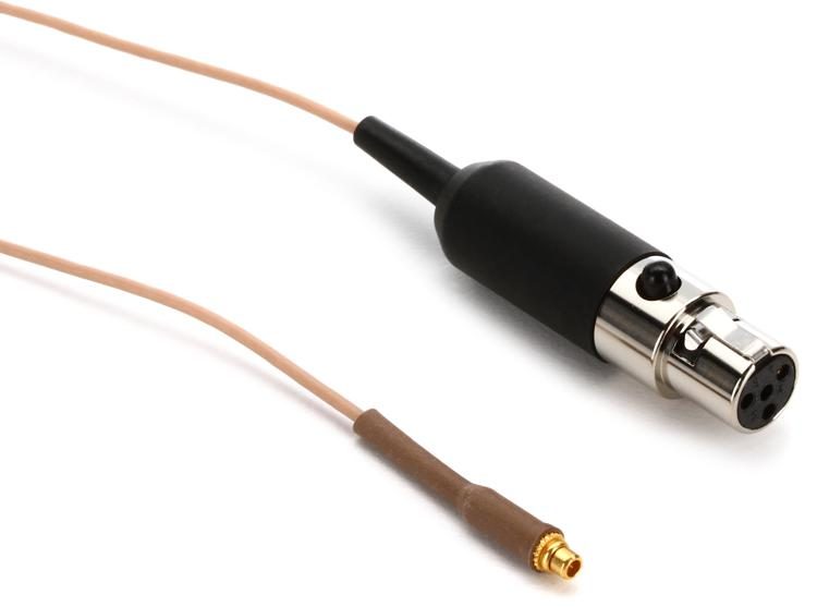 ライトブラウン/ブラック Countryman E6XOW6C1SM Springy Flexible E6X Omnidirectional  Earset with 1-mm Cable for Lectrosonics Transmitters (Cocoa) 
