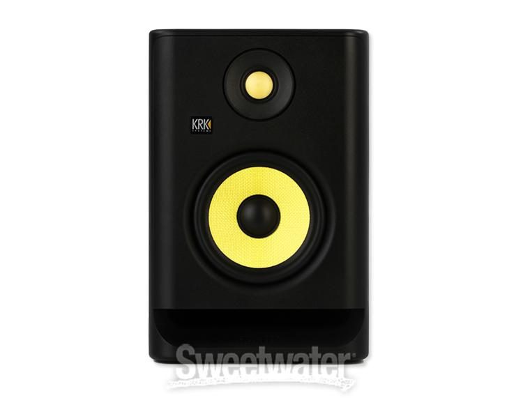 KRK KRK RP5 G4 Professional 5-inch Active Powered Studio Monitor Speaker White Noise 816654007797 