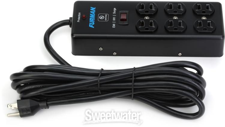 Furman SS-6B 6-outlet Surge Suppressor Strip | Sweetwater