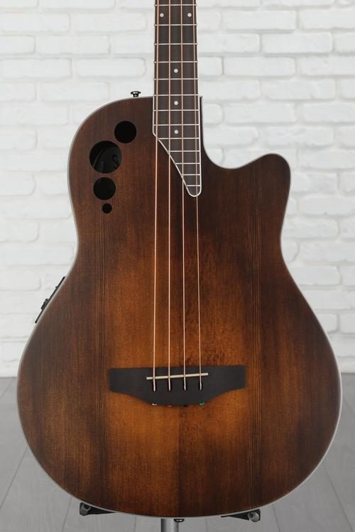 Ovation Applause AEB47S Middepth Acousticelectric Bass Honeyburst Satin Sweetwater