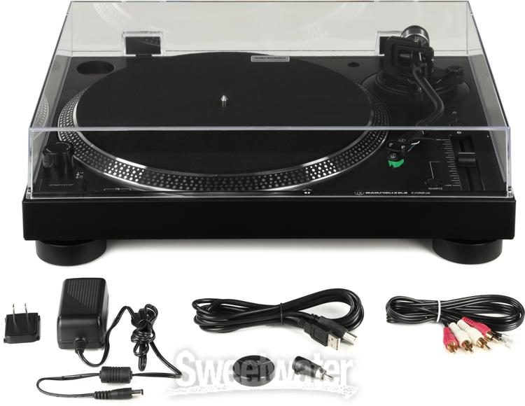 Zeeanemoon Ideaal boksen Audio-Technica AT-LP120XBT-USB Wireless Direct Drive Turntable with  Bluetooth and USB - Black | Sweetwater