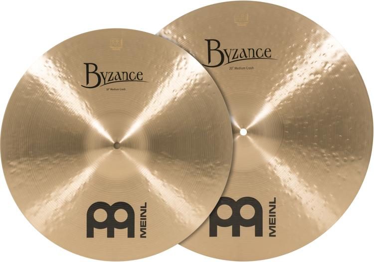 Meinl Cymbals Matched Crash - 18 inch and 20 Medium Traditional Medium | Sweetwater