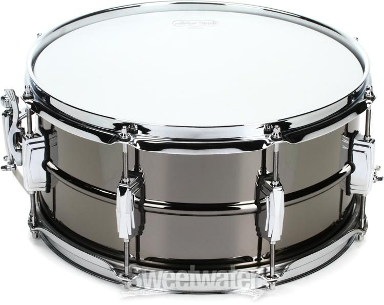 Ludwig Black Magic Snare Drum 6.5 Inches X 14 Inches 