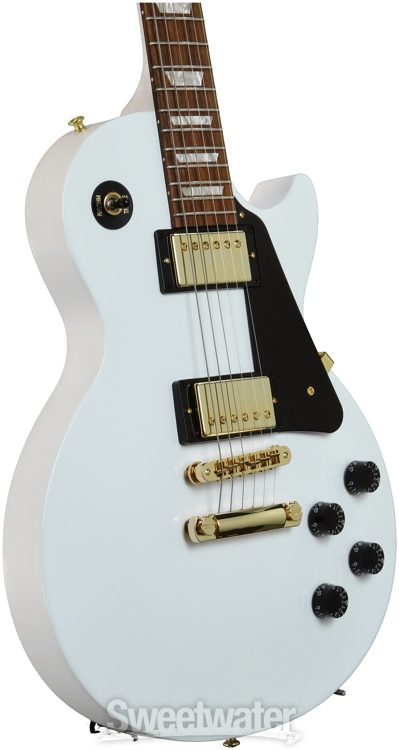 Gibson Les Paul Studio Gold Series - Alpine White | Sweetwater