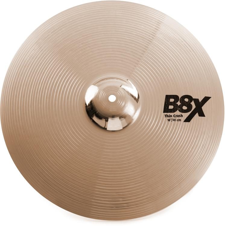 Sabian B8X 16 Thin Crash Cymbal
