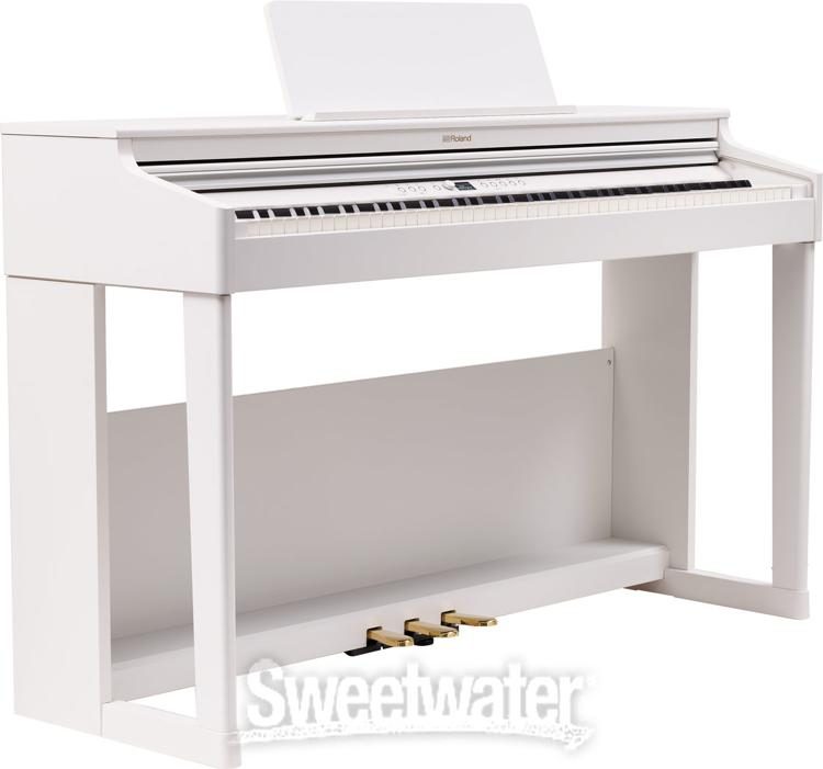 Roland RP701 Digital Piano - White Finish with Matching Bench