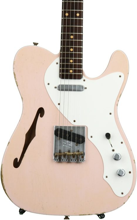 shell pink thinline telecaster