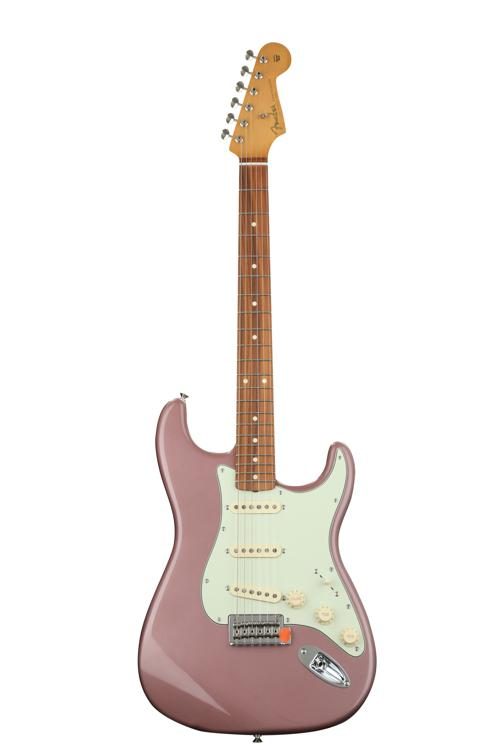 burgundy fender stratocaster