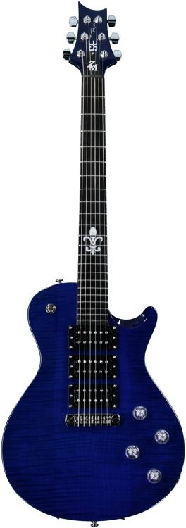 prs se zach myers royal blue