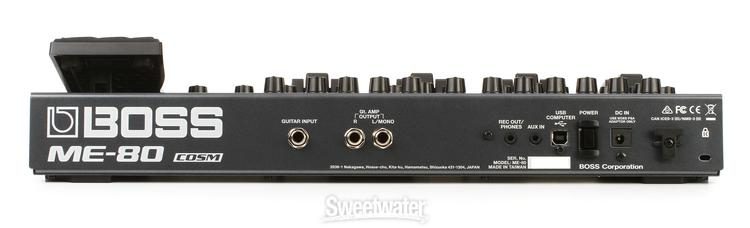 zand Droogte Uitrusting Boss ME-80 Guitar Multi-effects Pedal | Sweetwater