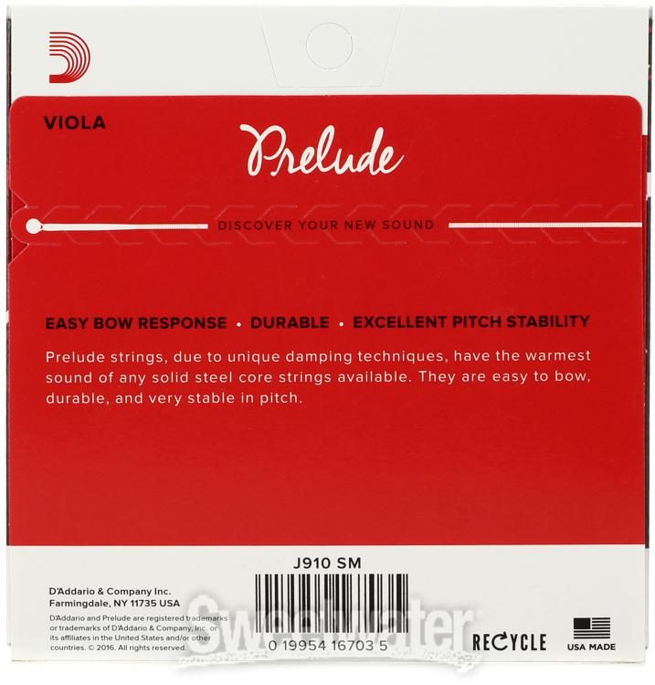 Daddario Orchestral J912Mm Med Med Cuerda viola
