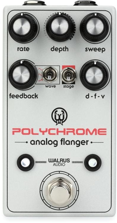 Walrus Audio Polychrome Flanger Pedal - Retro Edition | Sweetwater