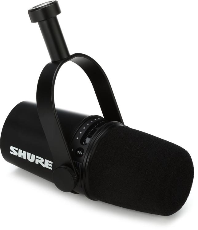 Nathaniel Ward Egetræ skive Shure MV7 USB Podcast Microphone - Black | Sweetwater