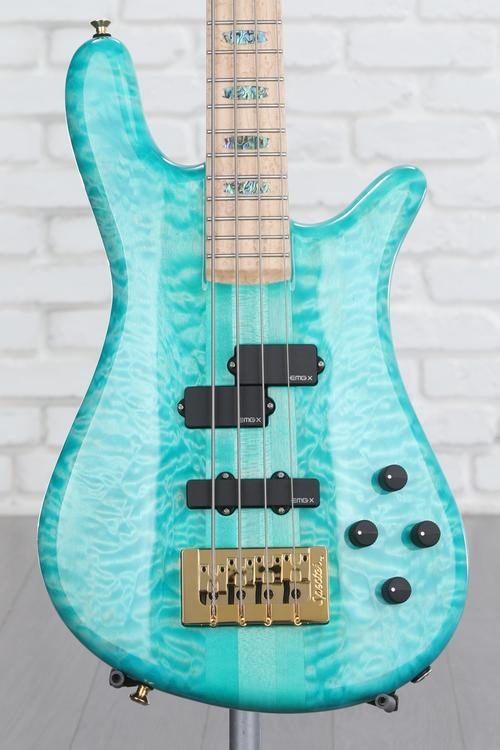 Spector USA NS-2 Bass Guitar - Aquatic, Sweetwater Exclusive