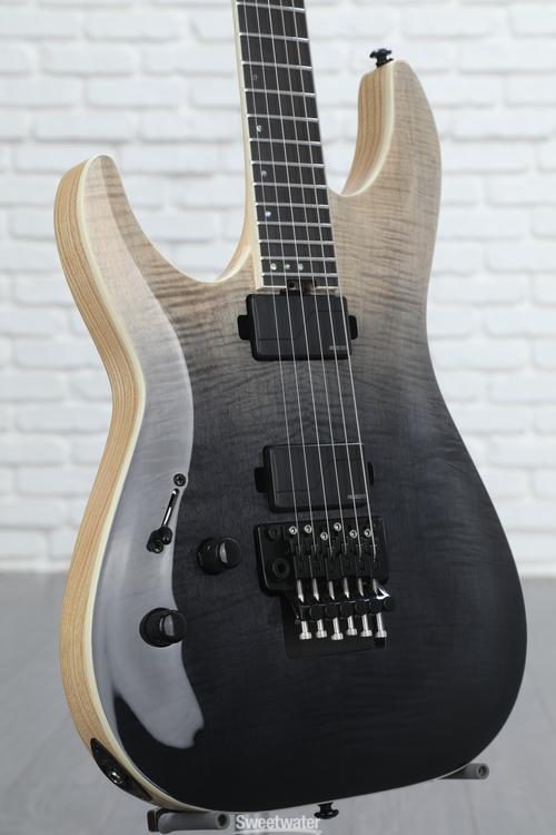 Schecter C-1 FR SLS Elite Left-handed - Black Fade Burst