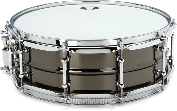 Ludwig Black Magic Snare Drum - 5.5 x 14 inch - Chrome Hardware