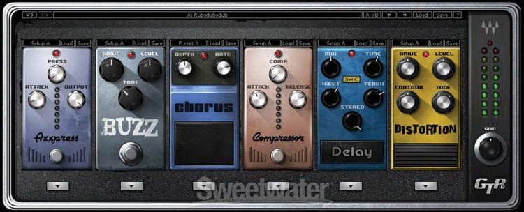 is there a place to upload waves gtr3 presets