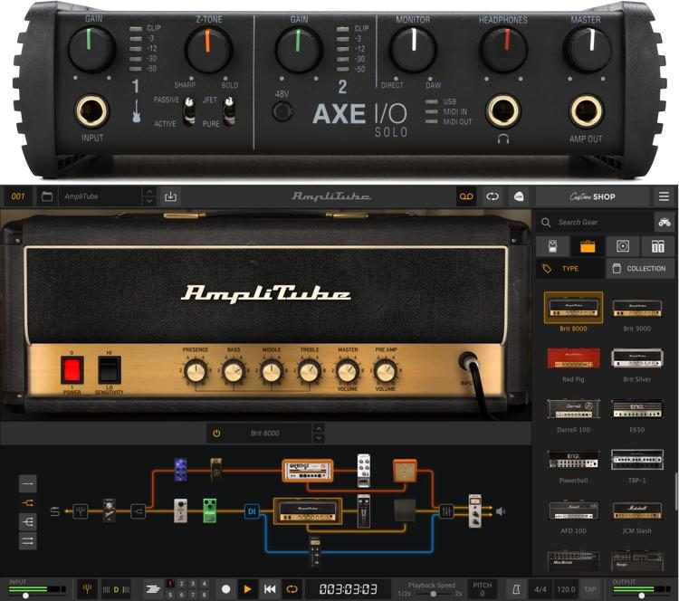 IK Multimedia AXE IO Professional Guitar Interface