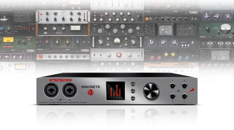 Antelope Audio Discrete 4 Microphone Preamp and Thunderbolt/USB 
