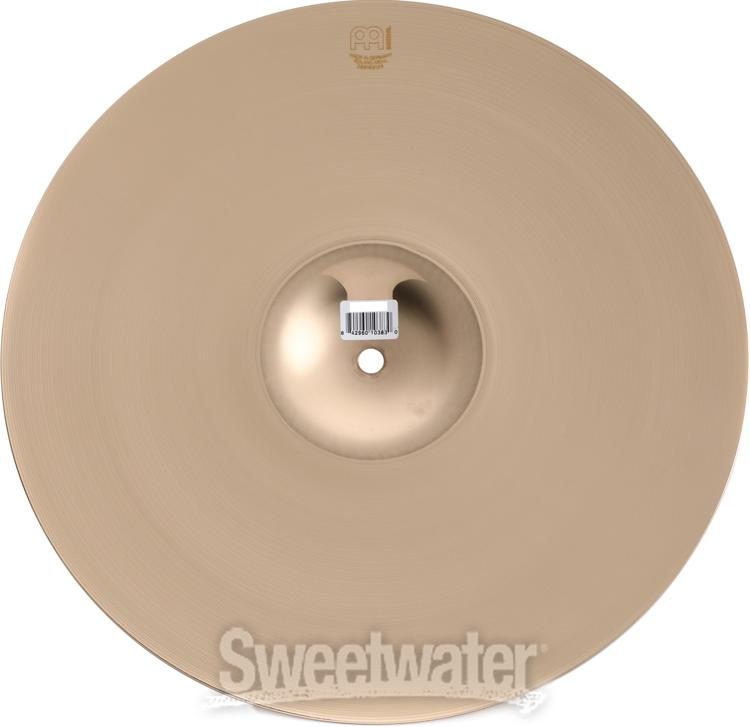 Meinl Cymbals 15 inch Pure Alloy Custom Medium Thin Hi-hat Cymbals |  Sweetwater