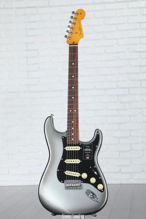 セール定価 Fender エレキギター American Professional II Stratocaster(R)， Rosewood  Fingerboard， Mercury