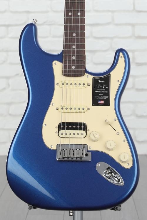 Fender American Ultra Stratocaster HSS - Cobra Blue with Rosewood  Fingerboard