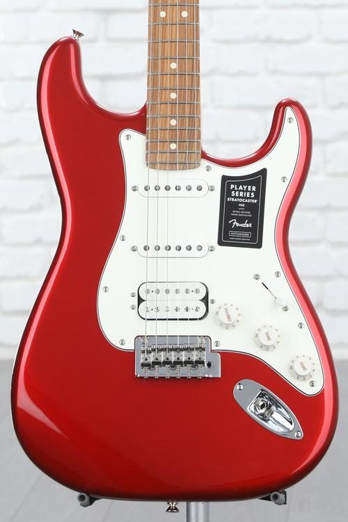 Fender Player Stratocaster HSS - Candy Apple Red with Pau Ferro