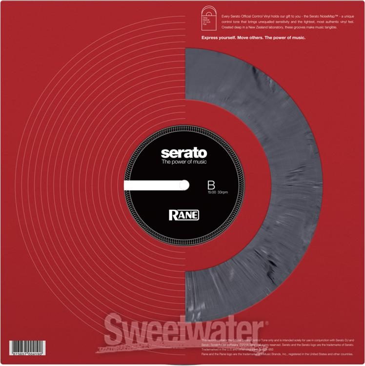 maling Indstilling nylon Serato Performance Series 12" Control Vinyl - X Rane Pressing / Marbled  Grey | Sweetwater