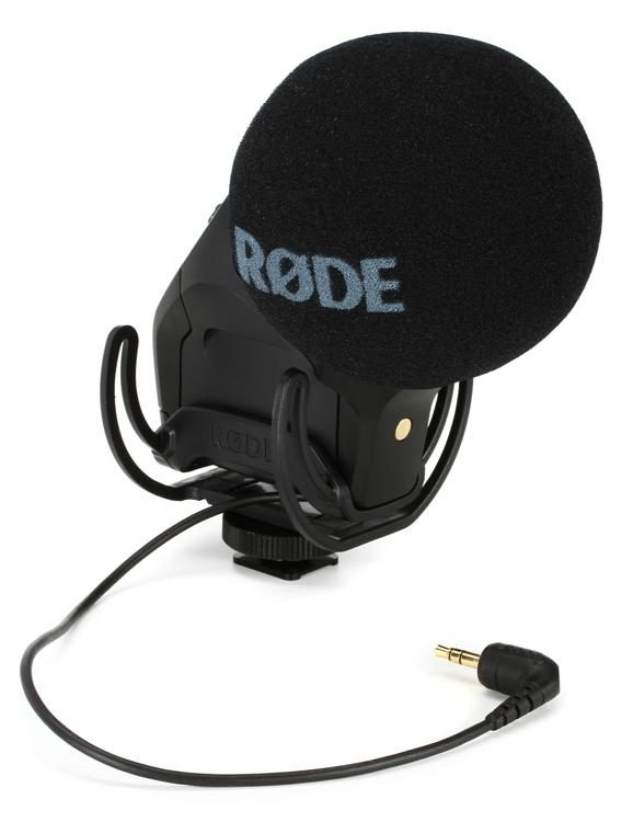 Changeable Specialty Digestive organ Rode Stereo VideoMic Pro Rycote Camera-mount Stereo Microphone | Sweetwater
