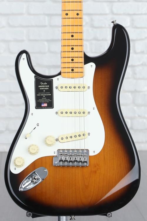 Fender American Vintage II 1957 Stratocaster Lefthanded Electric Guitar 2color Sunburst