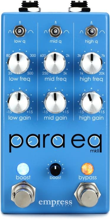 Empress ParaEQ MKII Equalizer and Boost Pedal