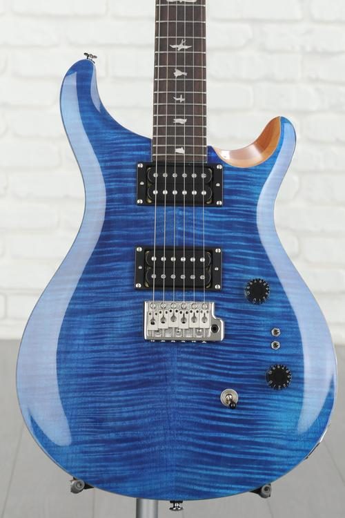 PRS SE Custom 24-08 Electric Guitar - Faded Blue | Sweetwater