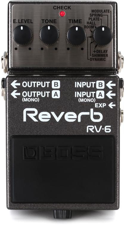 boss rv6 reverb