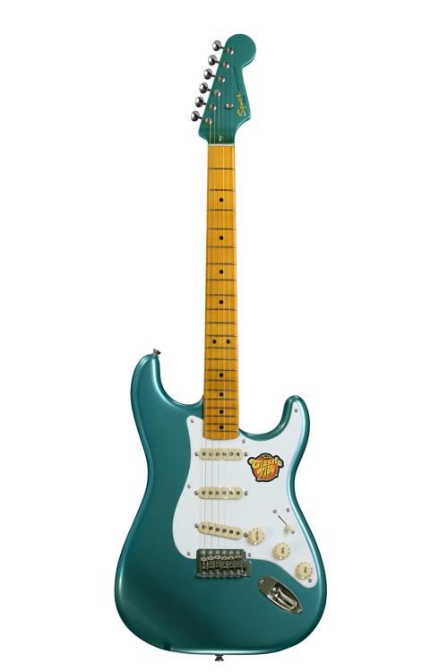 squier classic vibe stratocaster 50s sherwood green metallic