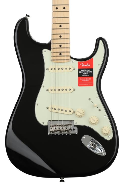 Fender American Professional Stratocaster - Black with Maple ...