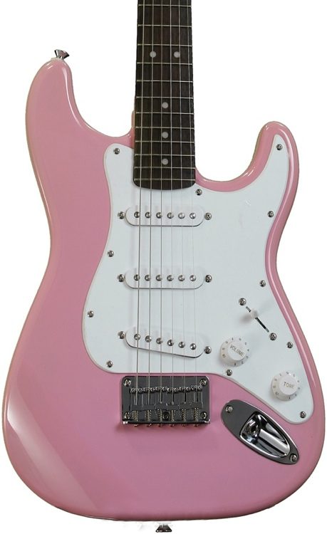 Squier Mini Strat - Pink | Sweetwater