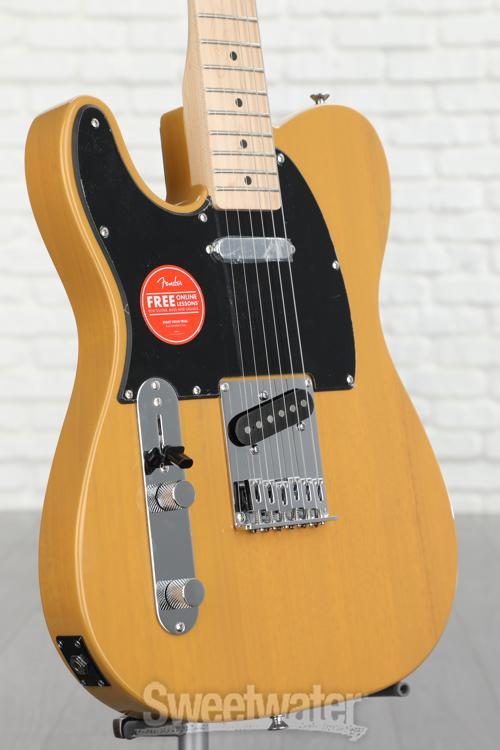 squire telecaster left handed