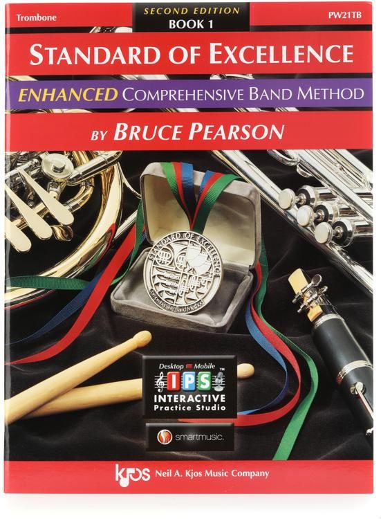 Kjos Standard of Excellence Enhanced Book 1 Trombone Sweetwater