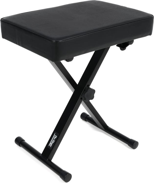 On Stage Stands Kt7800 Three Position X Style Bench Sweetwater