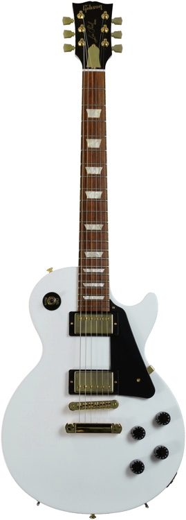 Gibson Les Paul Studio Gold Series - Alpine White | Sweetwater