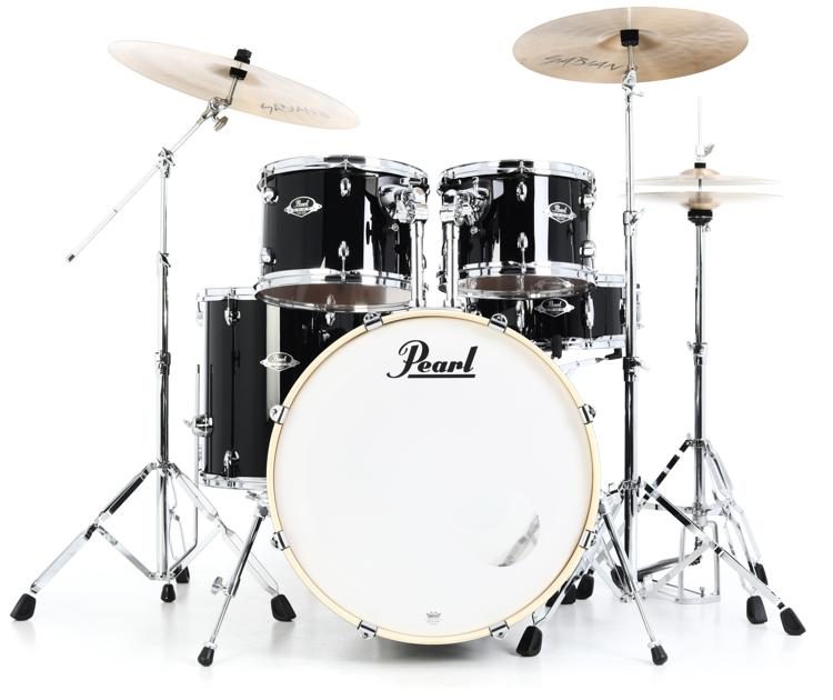 black pearl drum set