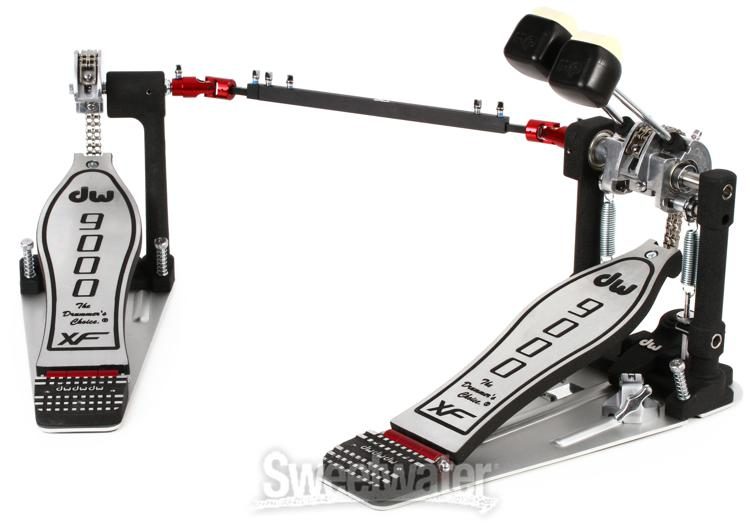 skovl Frigøre pels DW DWCP9002XF 9000 Series Double Bass Drum Pedal with Extended Footboard |  Sweetwater