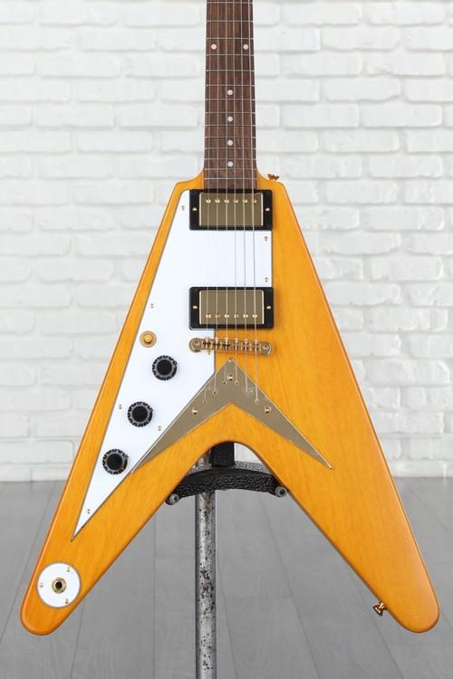 Epiphone 1958 Korina Flying V Left-handed Electric Guitar