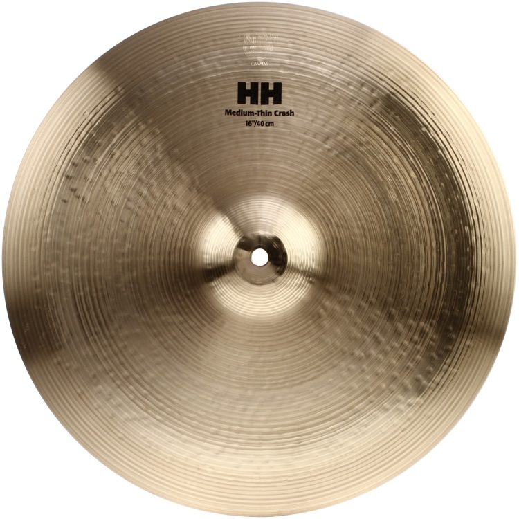 Sabian 16 inch HH Medium Thin Crash Cymbal | Sweetwater