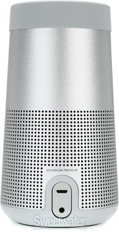 Bose SoundLink Revolve Portable Bluetooth Speaker - Lux Gray | Sweetwater