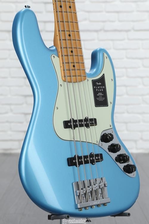 Fender Player Plus Active Jazz Bass V - Opal Spark with Maple Fingerboard