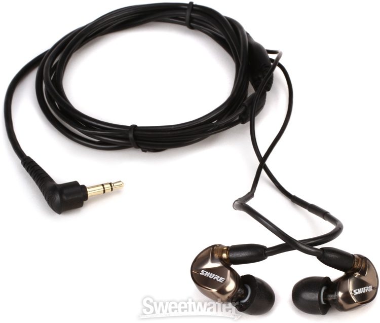 Shure SE535 Sound Isolating Earphones - Metallic Bronze | Sweetwater